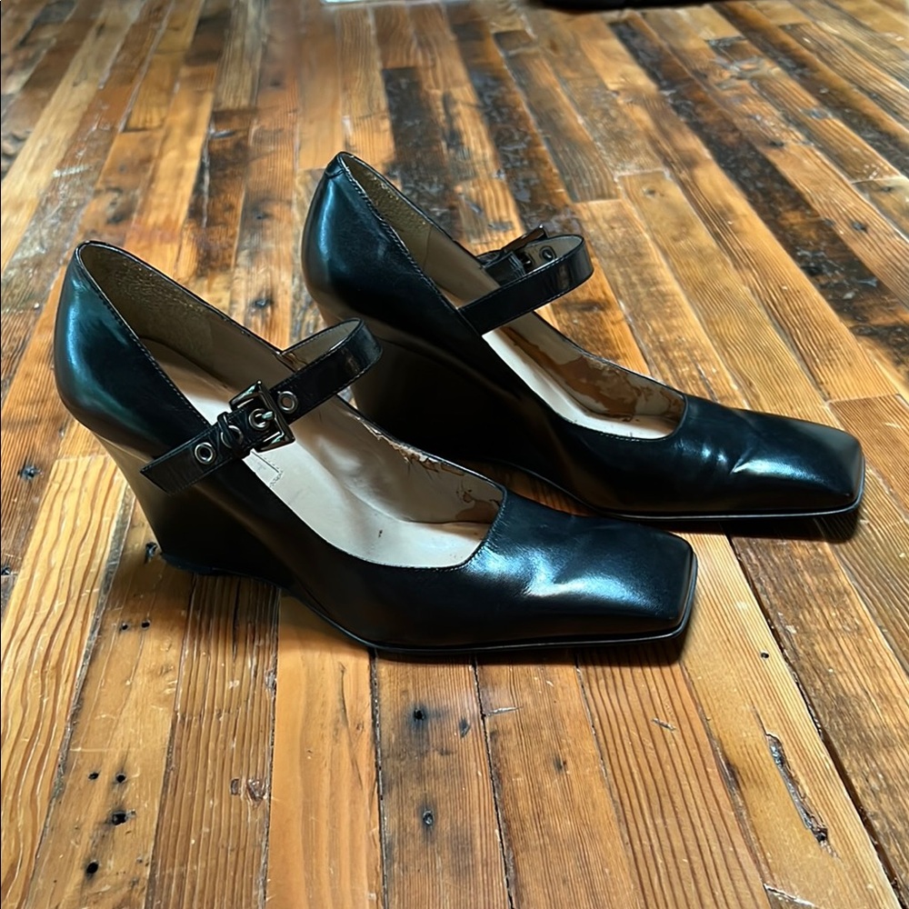 Nine West Mary Jane Square Toe